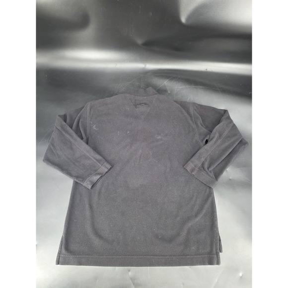 Patagonia Fleece Women's Sz XS Black 1/4 Zip Pullover Micro D-Luxe USA - Picture 6 of 7